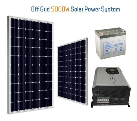 Набор панели солнечных батарей наборов 5000W дома солнечной энергии панели многодетальной установки Monocrystalline
