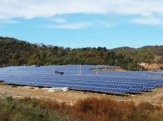 10MWp на электростанции наборов панели солнечных батарей решетки земной фотовольтайческой