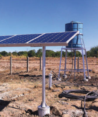 Насосная система солнечной воды жидкостей ROSH обменом для полива