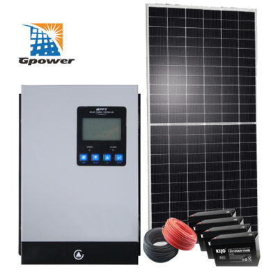 Решетка IEC 8000W связала солнечную систему с резервным батарейным питанием