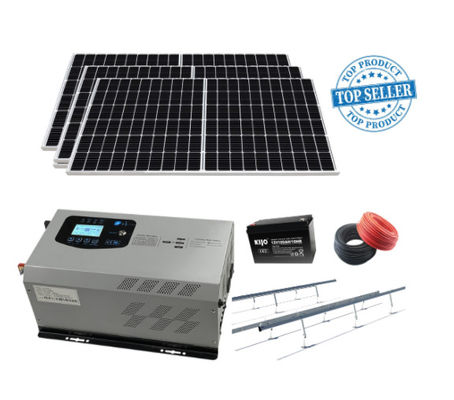 Расширяемое Enphase 1kW DIY с наборов солнечной системы решетки с 4 панелями