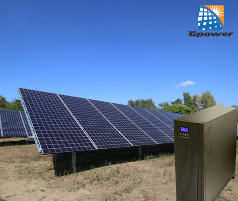TUV на решетке наборов панели солнечных батарей решетки соединил систему PV для удаленных ферм