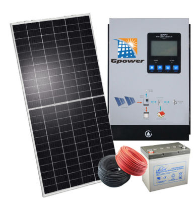 Солнечная система инвертора GPOWER 5KW гибридная с банком батареи